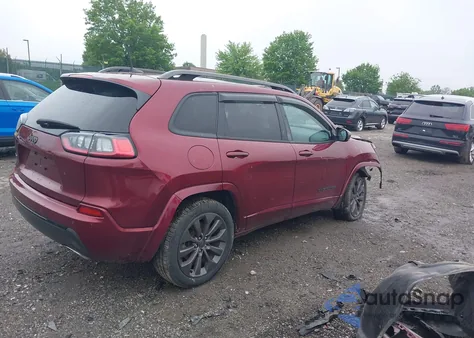 2020 Jeep Cherokee High Altitude 4X4 из США, поврежденный, VIN 1C4PJMDXXLD607790